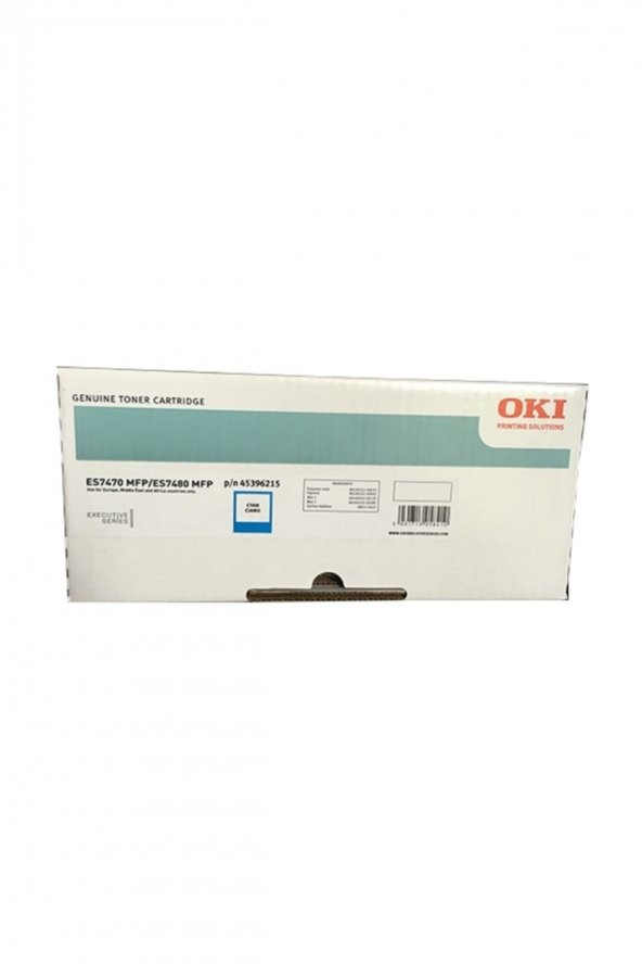 OKI ES7470 / ES7480 45396215 MAVİ ORJİNAL TONER ürün görseli 1