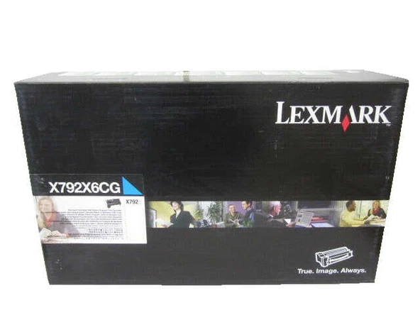 LEXMARK X792X6CG MAVİ ORJİNAL TONER 20.000 Sayfa ürün görseli 1