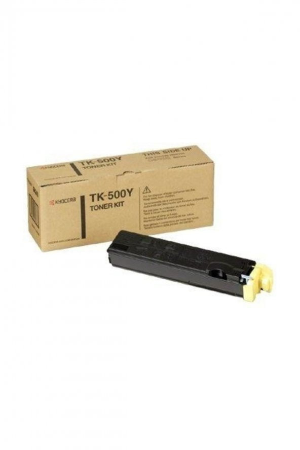 KYOCERA TK-500Y SARI ORJİNAL TONER FS-C5016N ürün görseli 1