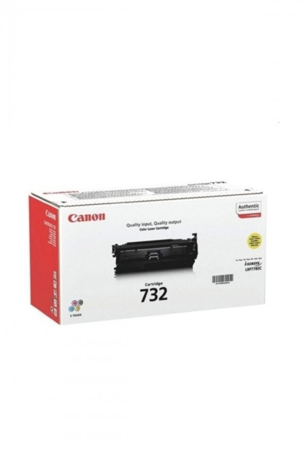 CANON CRG-732Y SARI ORJİNAL TONER i-Sensys LBP7780Cx ürün görseli 1