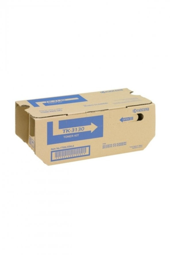 KYOCERA TK-3130 ORJİNAL TONER FS-4200 / FS-4300 / M3550 / M3560 ürün görseli 1