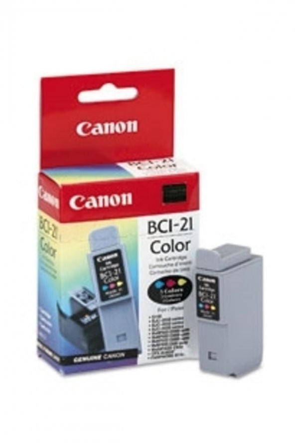 CANON BCI-21C RENKLİ ORJİNAL MÜREKKEP KARTUŞ ürün görseli 1