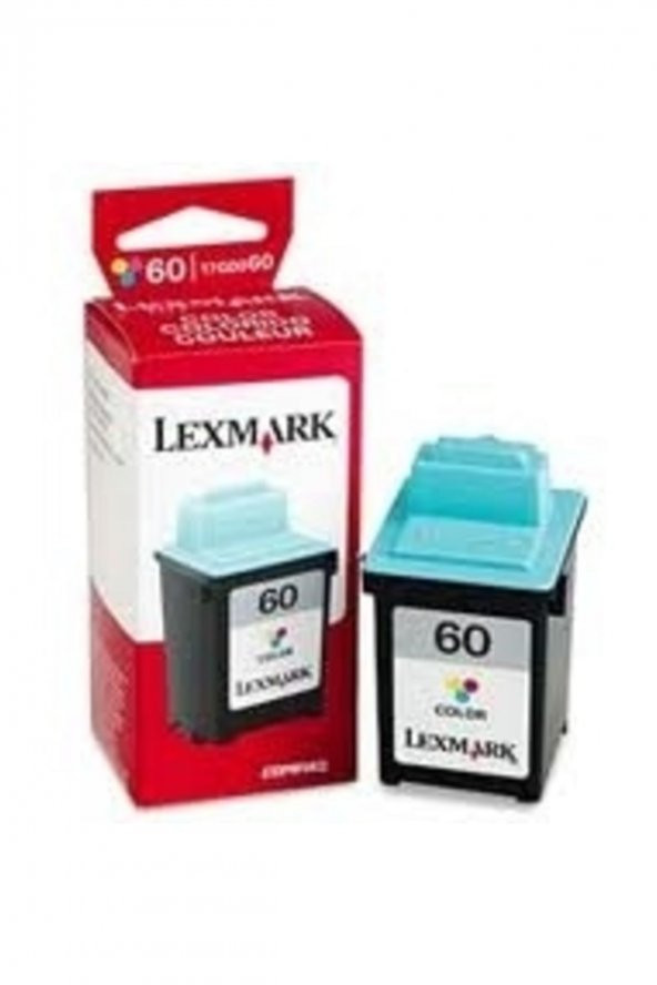 LEXMARK 60 17G0060 RENKLİ ORJİNAL KARTUŞ ürün görseli 1