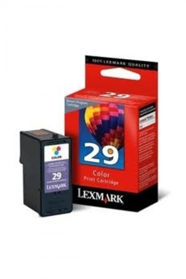 LEXMARK 29 18C1429E RENKLİ ORJİNAL KARTUŞ ürün görseli 1