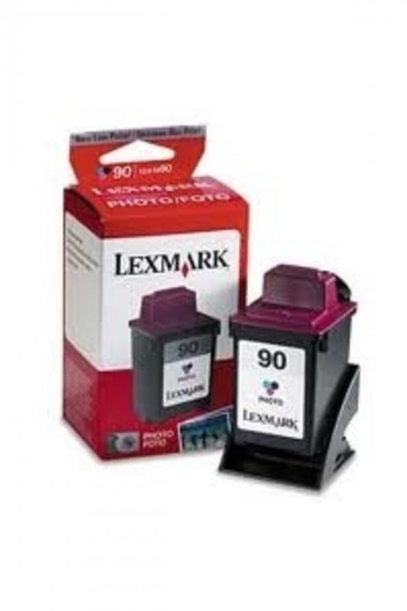 LEXMARK 90 12A1990 SİYAH ORJİNAL FOTOĞRAF KARTUŞU ürün görseli 1