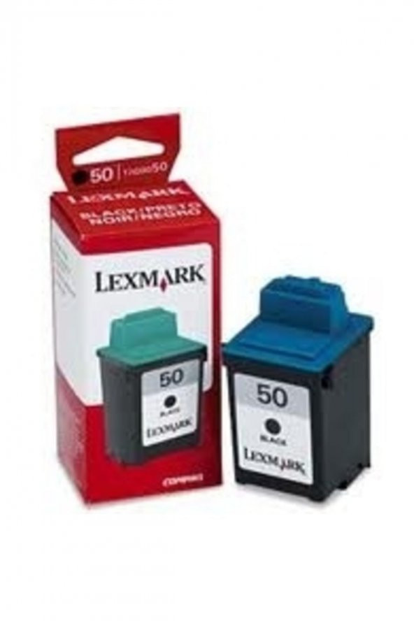 LEXMARK 50 17G0050 SİYAH ORJİNAL KARTUŞ ürün görseli 1