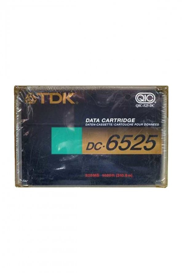 TDK DC-6525 525MB 311m 6.3mm DATA KARTUŞU ürün görseli 1