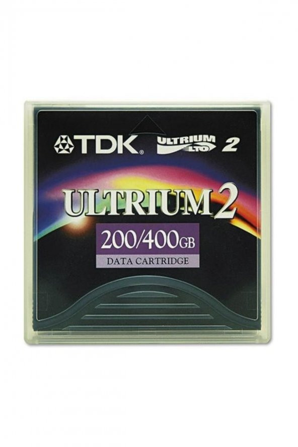 TDK LTO-2 Ultrium 2 200 GB / 400 GB DATA KARTUŞU 609m, 12.65mm ürün görseli 1