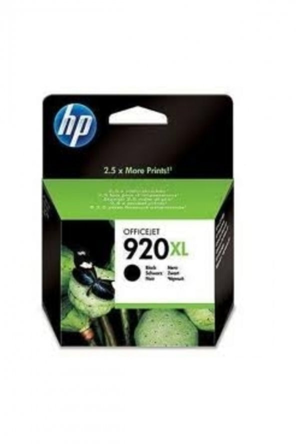 HP 920XL CD975A SİYAH ORJİNAL KARTUŞ-YÜKSEK KAPASİTE ürün görseli 1