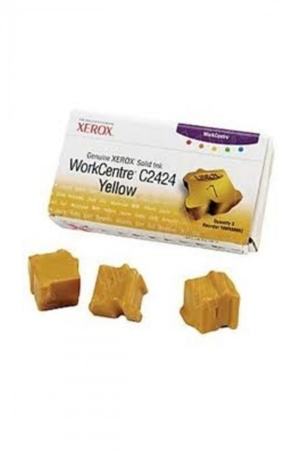 XEROX Workcentre C2424 108R00662 SARI ORJİNAL KARTUŞ ürün görseli 1