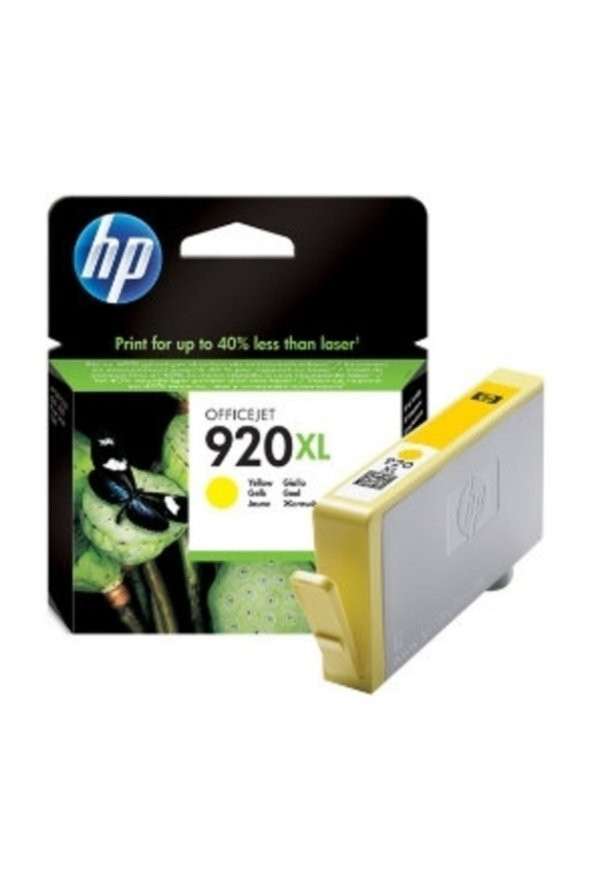 HP 920XL CD974A SARI ORJİNAL KARTUŞ-YÜKSEK KAPASİTE ürün görseli 1