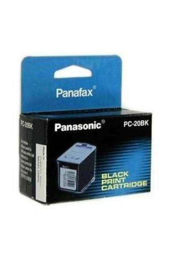 PANASONIC PC-20BK UF-E1 SİYAH FAKS KARTUŞU ürün görseli 1