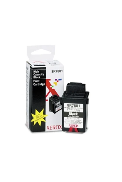 XEROX 8R7881 SİYAH ORJİNAL KARTUŞ Yüksek Kapasite  470CX / 480CX / KX35C ürün görseli 1