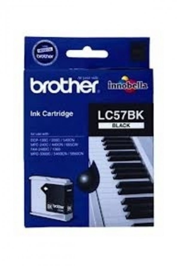 BROTHER LC57BK SİYAH ORJİNAL KARTUŞ (LC-1000BK) ürün görseli 1