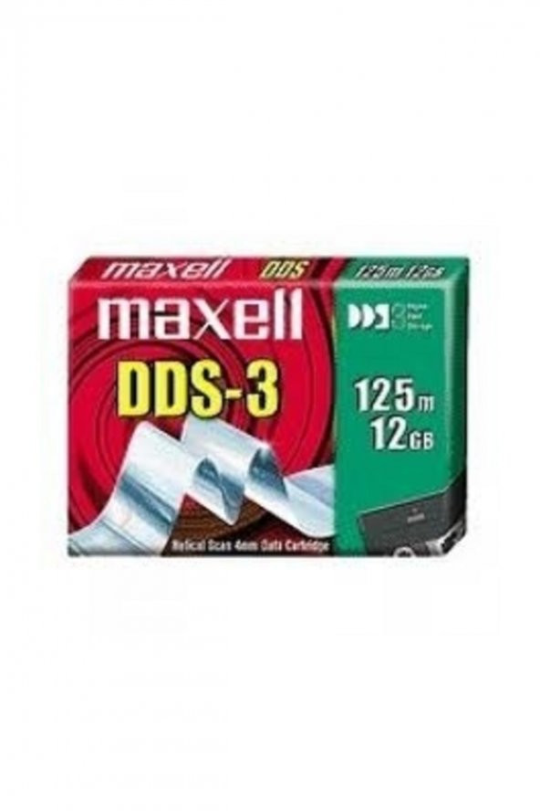 MAXELL DDS-3 HS4-125s 12 GB / 24 GB 125m, 4mm DATA KARTUŞU ürün görseli 1
