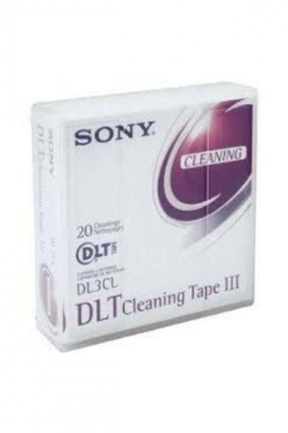 SONY DL3CL, DLT3 ve DLT4 SÜRÜCÜ TEMİZLEME KARTUŞU ürün görseli 1