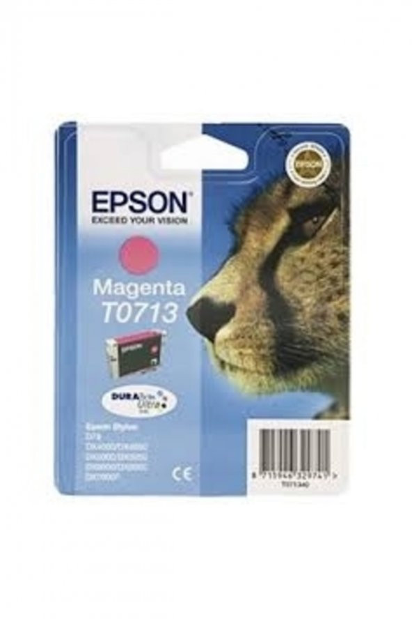 EPSON T0713 KIRMIZI KARTUŞ D78/DX4050/DX5050/DX6050/DX7000F ürün görseli 1