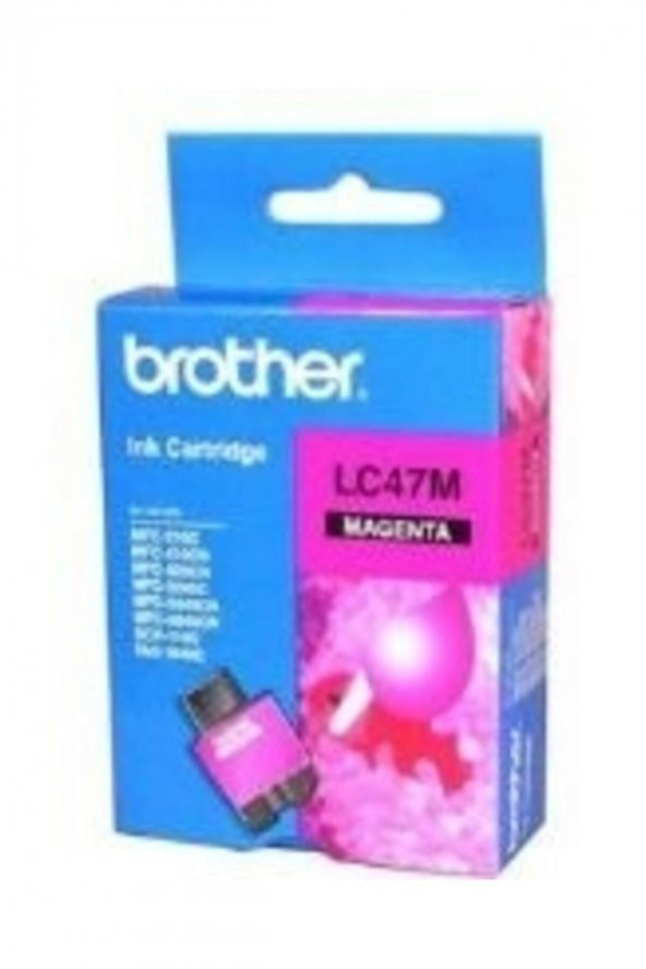 BROTHER LC47M KIRMIZI ORJİNAL KARTUŞ FAX-1840C/3240C/5440C ürün görseli 1