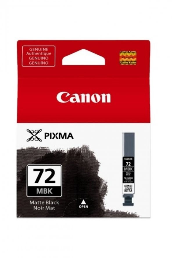 CANON PGI-72MBK MAT SİYAH ORJİNAL KARTUŞ Pixma Pro-10 ürün görseli 1