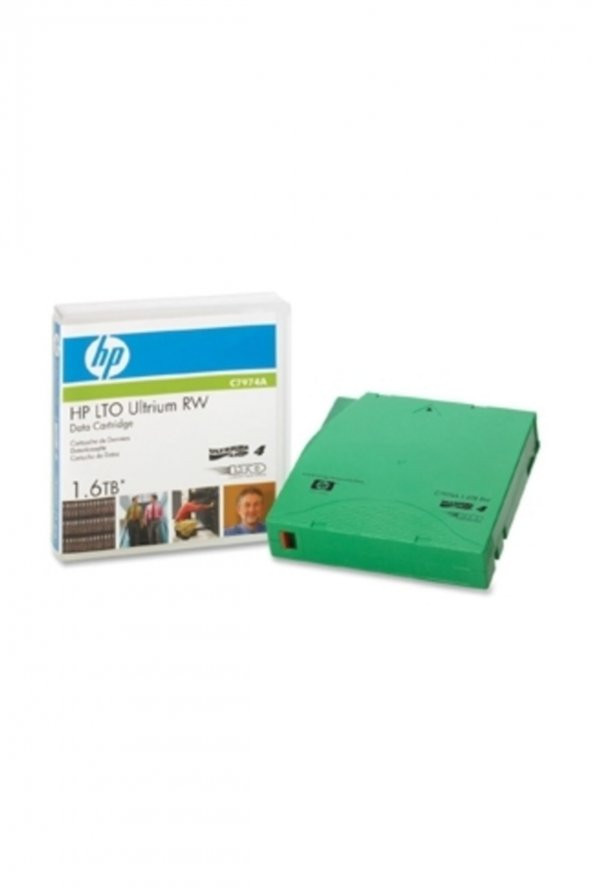 HP C7974A LTO4 Ultrium DATA KARTUŞ 800 GB / 1,6 TB 820m, 12,65mm ürün görseli 1