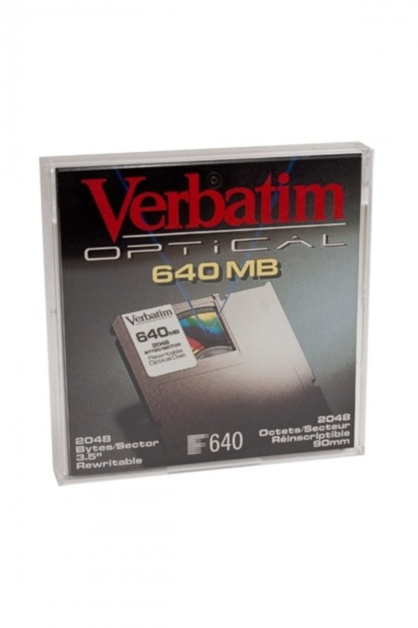 VERBATIM 91250, 3.5 640Mb Kapasiteli Manyetik Optik Disk ürün görseli 1