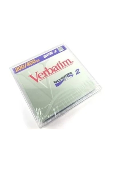 VERBATIM LTO-2 Ultrium 2 200 GB / 400 GB DATA KARTUŞU 609m, 12.65mm ürün görseli 1