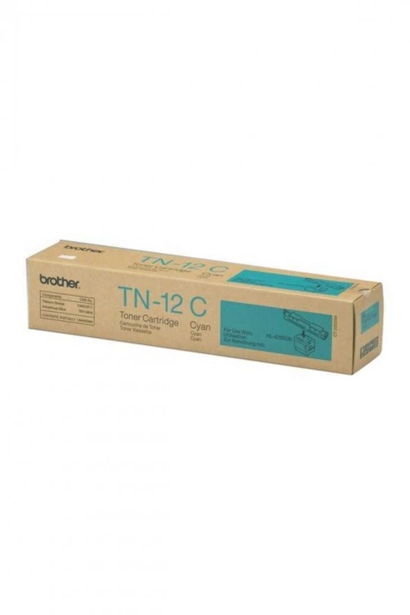Brother TN-12C Mavi Orjinal Toner HL-4200CN ürün görseli 1