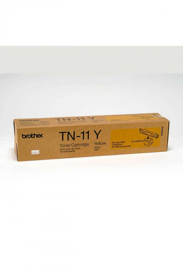 Brother TN-11Y Sarı Orjinal Toner HL-4000CN ürün görseli 1