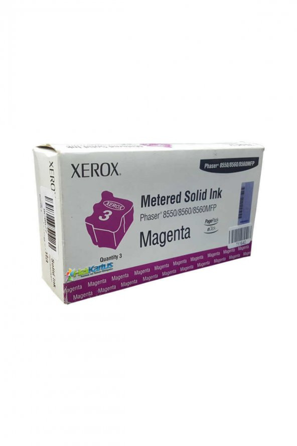 Xerox 016210900 Phaser 8550 Solid Ink Kırmızı Orjinal Toner Metered ürün görseli 1