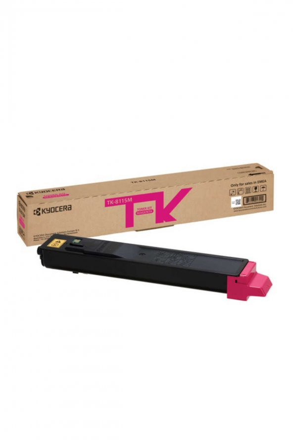 Kyocera TK-8115M Kırmızı Orjinal Toner Ecosys M8100, M8124cidn, M8130cidn ürün görseli 1
