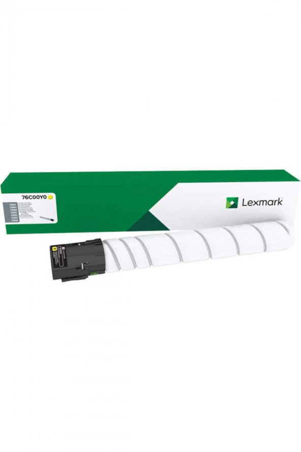 Lexmark 76C00Y0 Sarı Orjinal Toner CX921, CX922, CX923, CX924, CS921, CS923 ürün görseli 1