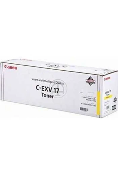 Canon C-EXV17 Sarı Orjinal Fotokopi Toneri IR-C4080 / C4580 / C5180 / C5185 ürün görseli 1
