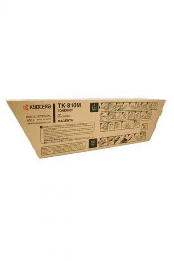 Kyocera TK-810M Kırmızı Orjinal Toner FS-C8026 Serisi ürün görseli 1