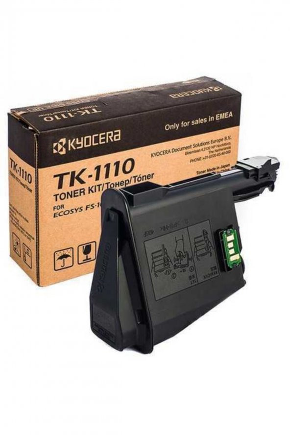 Kyocera TK-1110 Orjinal Toner FS-1020, FS-1040, FS-1060, FS-1120 ürün görseli 1