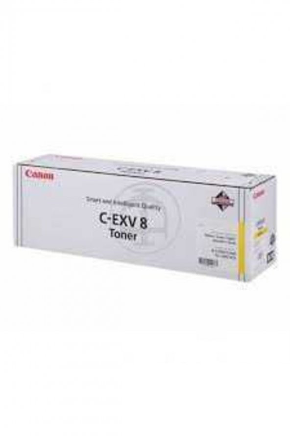 Canon C-EXV8Y Sarı Orjinal Toner - IRC-2620 / IRC-3200 / IRC-3220 ürün görseli 1
