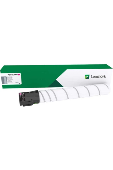 Lexmark 76C00M0 Kırmızı Orjinal Toner CX921, CX922, CX923, CX924, CS921, CS923 ürün görseli 1