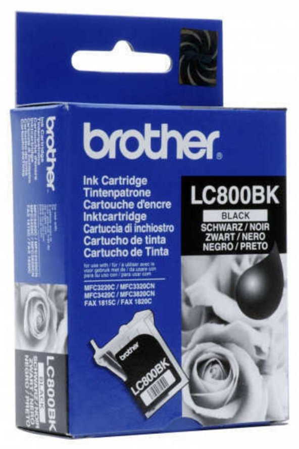 Brother LC-800BK Siyah Orjinal Kartuş ürün görseli 1