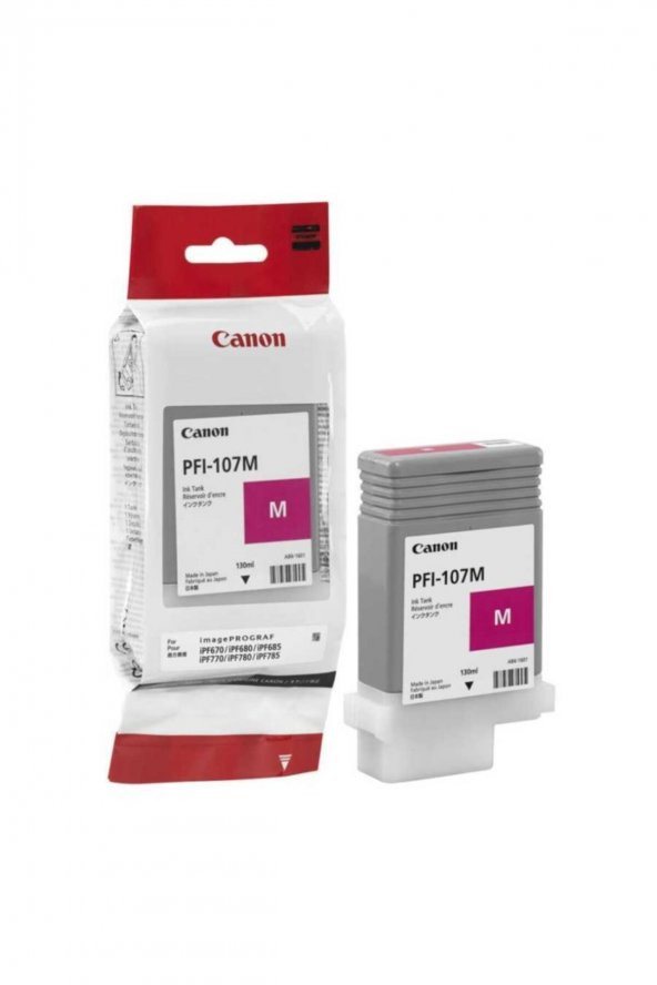 Canon PFI-107M Kırmızı Orjinal Kartuş iPF680 / iPF685 / iPF780 / iPF785 ürün görseli 1