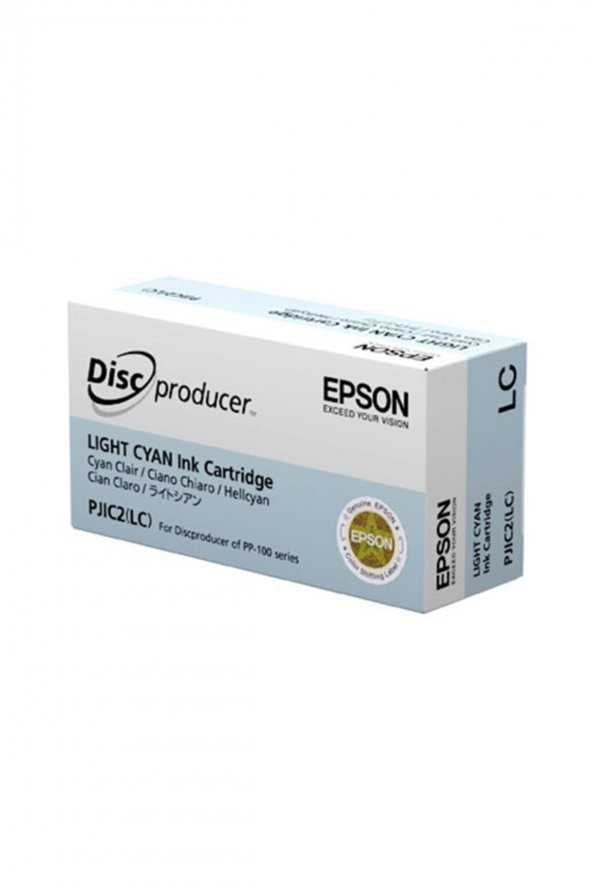 C13S020448 LIGHT CYAN-PJIC2(LC)-PP-100 31,5 ML ürün görseli 1