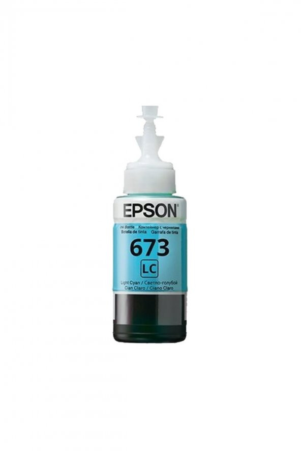 Epson T6735 Açık Mavi Mürekkep Kartuş L800, L805, L810, L850, L1800 ürün görseli 1