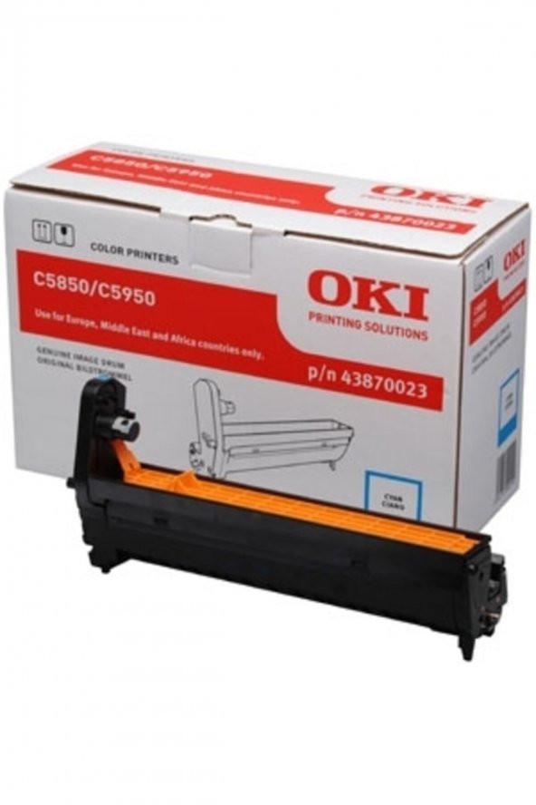 OKI C5850-C5950 43870023 MAVİ DRUM ÜNİTESİ ürün görseli 1