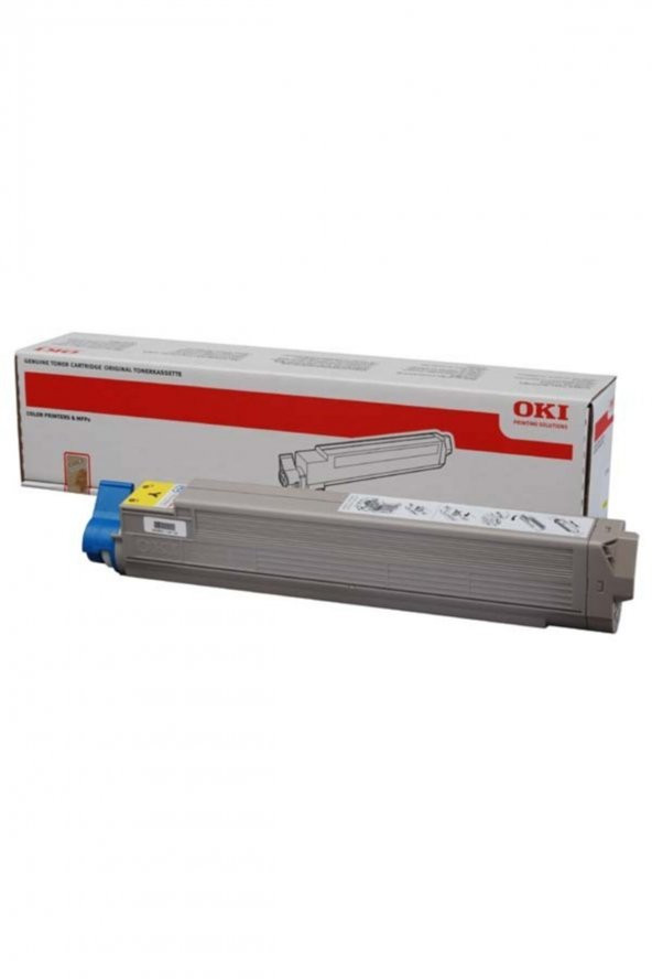 OKI C910 44036021 SARI ORJİNAL TONER ürün görseli 1