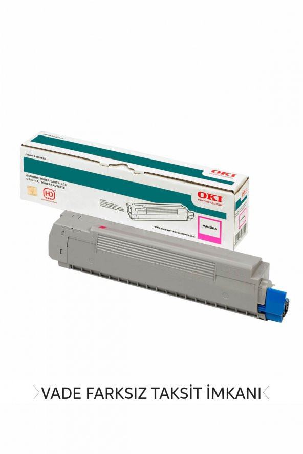 OKi C810-C830 44059118 KIRMIZI ORJİNAL TONER ürün görseli 1