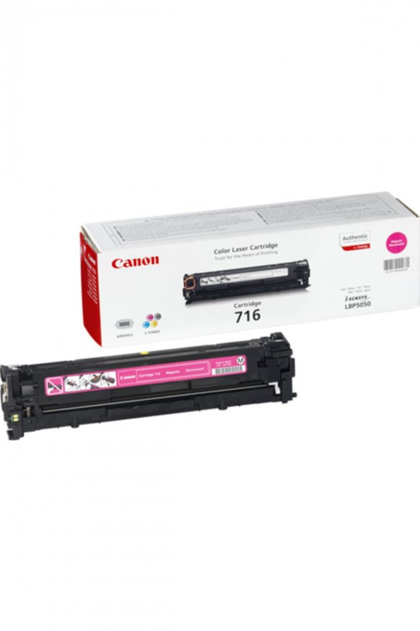 CANON CRG-716M KIRMIZI ORJİNAL TONER-LBP5050 / MF8030Cn / MF8050Cn ürün görseli 1