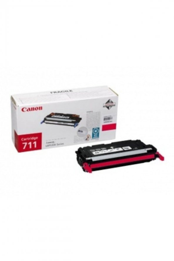 Canon CRG-711M Kırmızı Renkli Orjinal Toner LBP5300 / LBP5400 ürün görseli 1