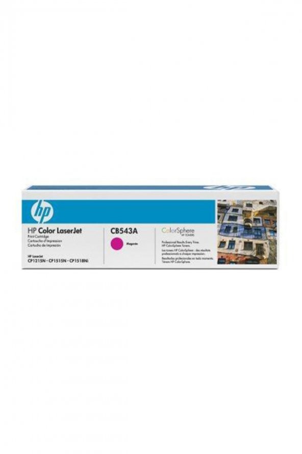 125A 1400 Sayfa Kapasiteli Kırmızı Toner Cb543A ürün görseli 1