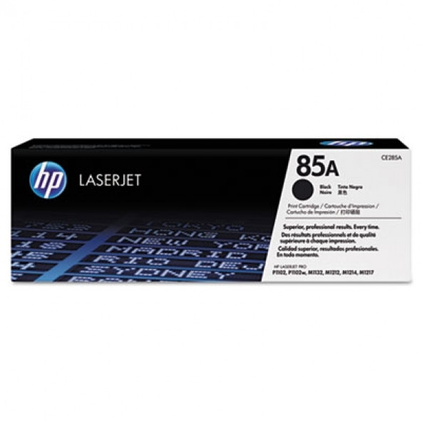 HP CE285A (85A) SİYAH ORJİNAL TONER - P1102/M1212/M1132/P1102 ürün görseli 1