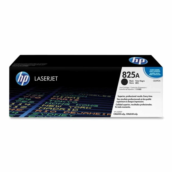 825A 19500 Sayfa Kapasiteli Siyah Toner Cb390A ürün görseli 1