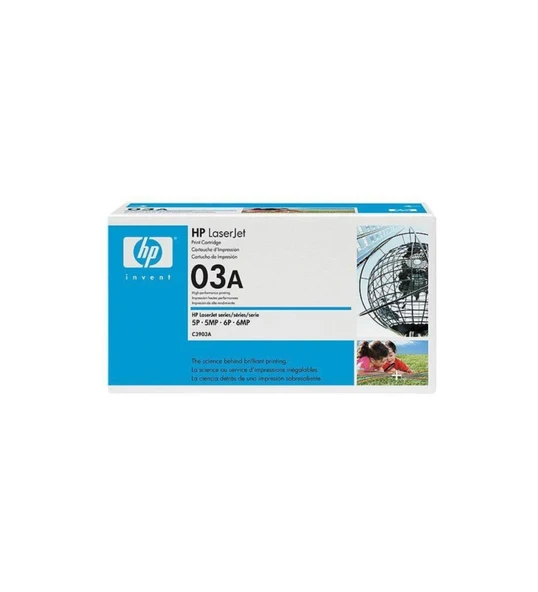 HP C3903A (03A) Siyah Orjinal Toner ürün görseli 1