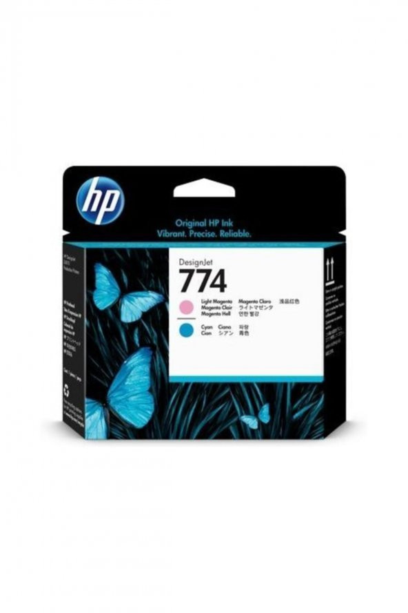 HP P2V98A (774) Açık Kırmızı - Mavi Orjinal Baskı Kafası - DesignJet Z6810 ürün görseli 1